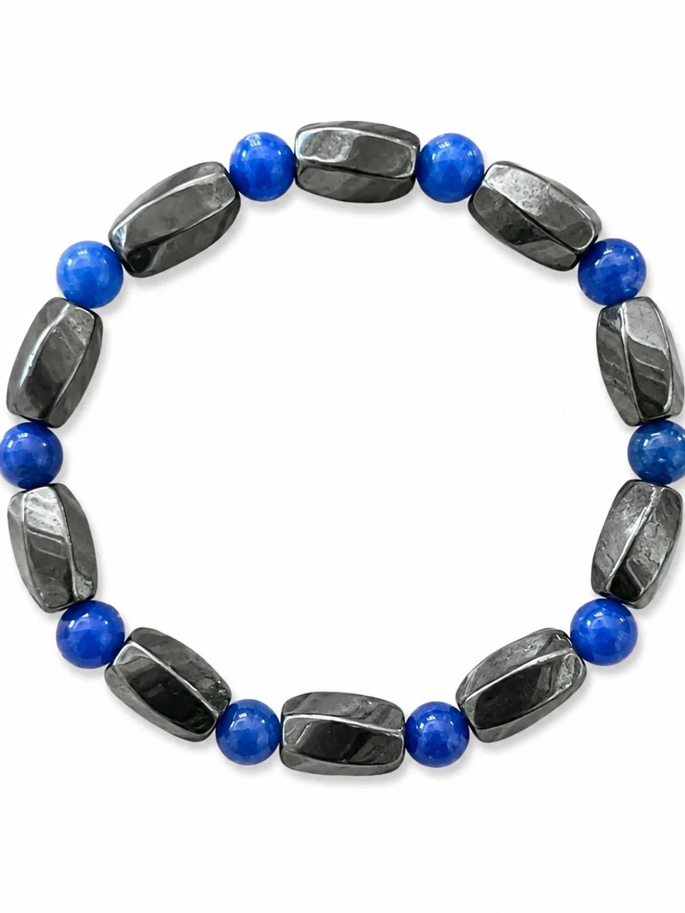 Men's Beaded Stretch Bracelet • BRAND NEW